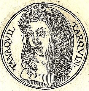 Восстановленное изображение стороны древней монеты